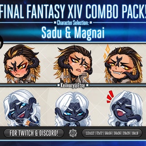 FFXIV Companion Pack - Magnai and Sadu!