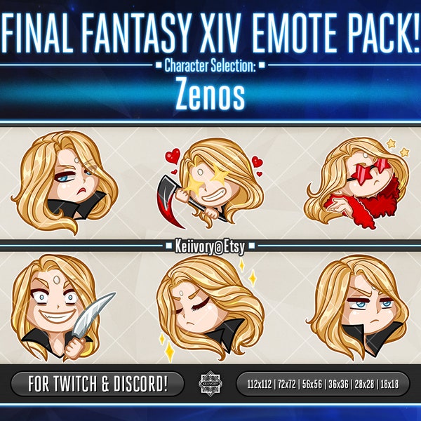 FFXIV Zenos Emote Pack!