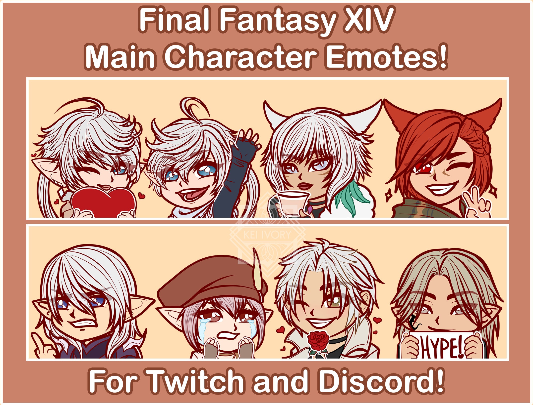 Ffxiv Emotes Etsy