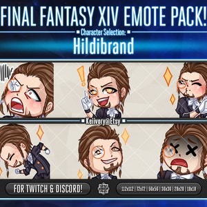 FFXIV Hildebrand Emote Pack!