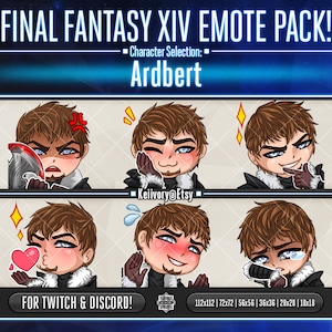 FFXIV Ardbert Emote Pack!