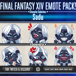 FFXIV Sadu Emote Pack!