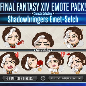 FFXIV: ShadowBringers Emet Selch Emote Pack!
