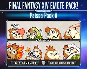 FFXIV Paissa Pack A Emotes!