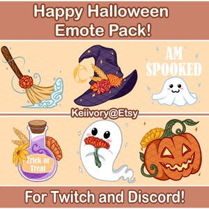 Joyeux halloween! Voici quelques Emotes pour vous!