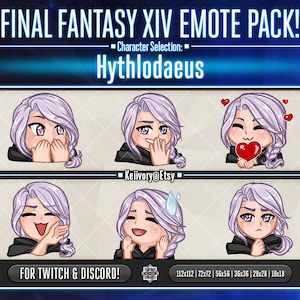 FFXIV Hythlodaeus Emote Pack!