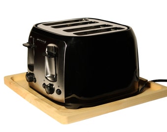 Wood Toaster Tray | Crumb Catcher | Kitchen Home Décor & Organizer