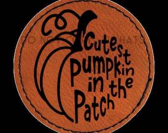 Cutest Pumpkin in the Patch PNG - Hat Patch Downloads, Hat PNG files + Mock-Up