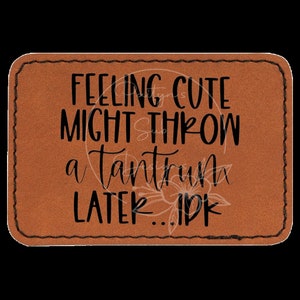 Feeling Cute Hat Patch PNG - Hat Patch Downloads, Hat PNG files + Mock-Up
