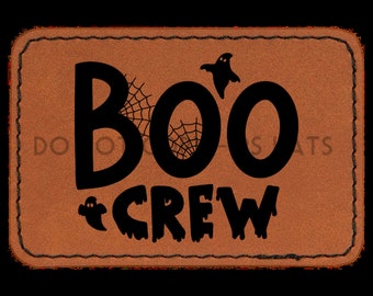 Boo Crew PNG - Hat Patch Downloads, Hat PNG files + Mock-Up or t-shirt image