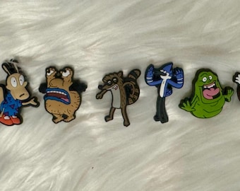 Throwback Cartoons Shoe Charms