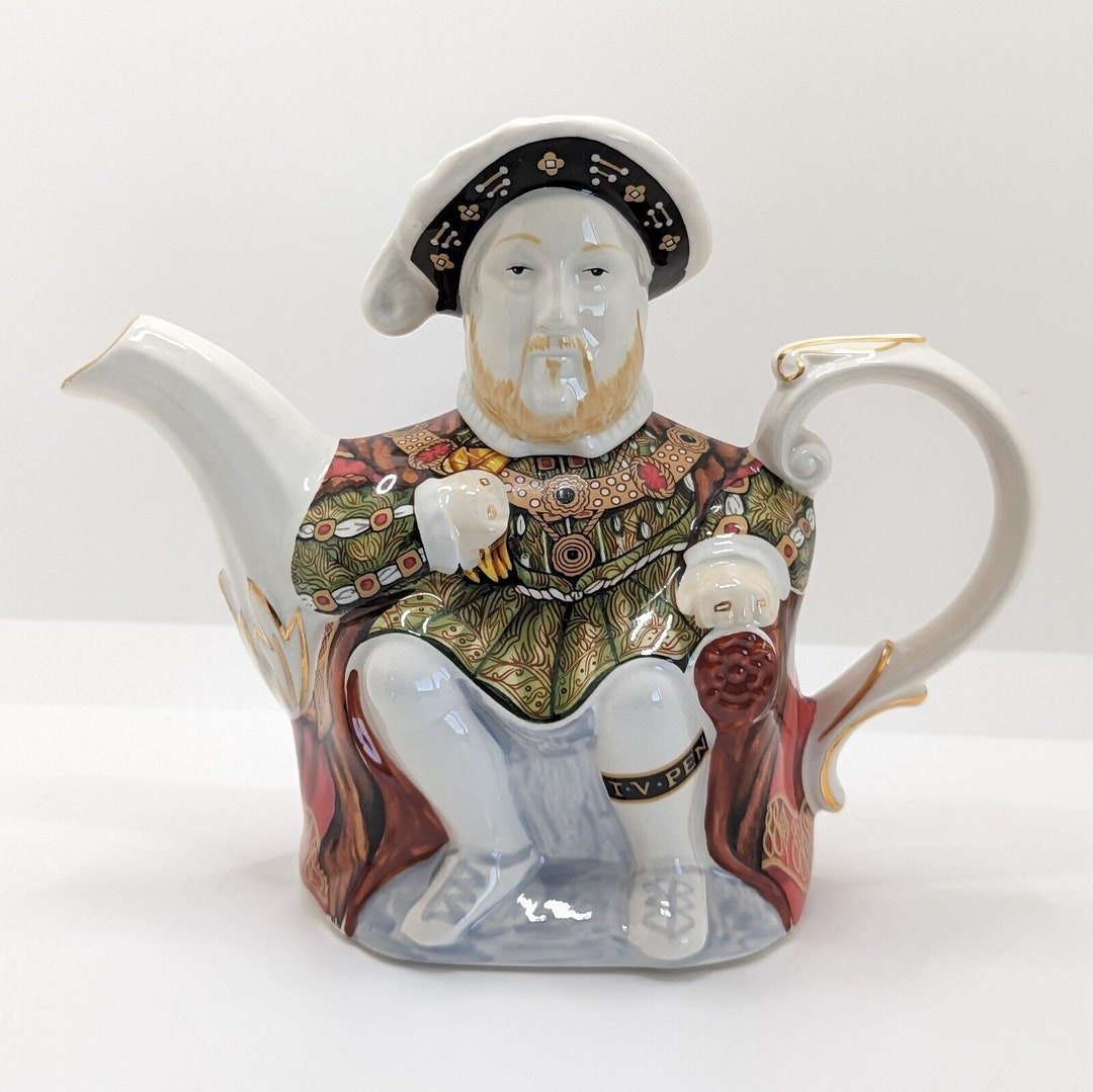 James Sadler Henry VIII Teapot Kings and Queens Collectible Etsy