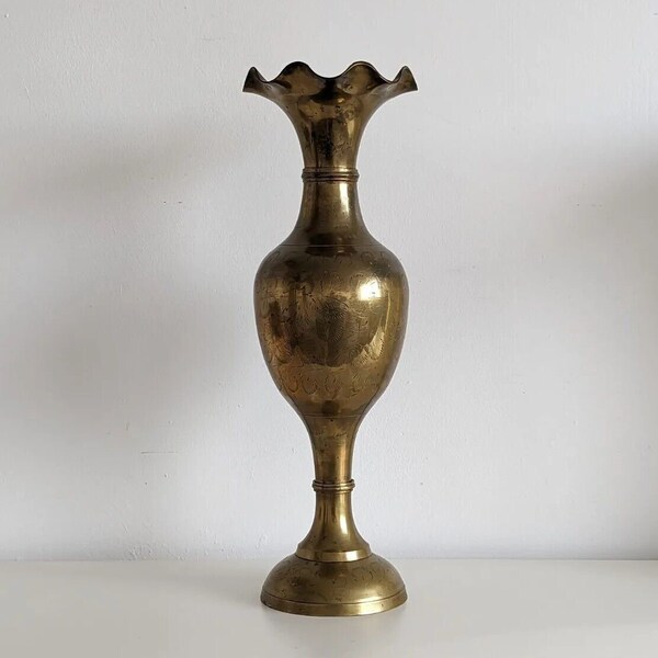 Brass Vase Etsy UK