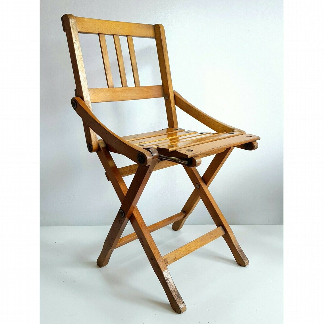 1950s Brevetti Reguitti Childrens Folding Chair Italian Etsy