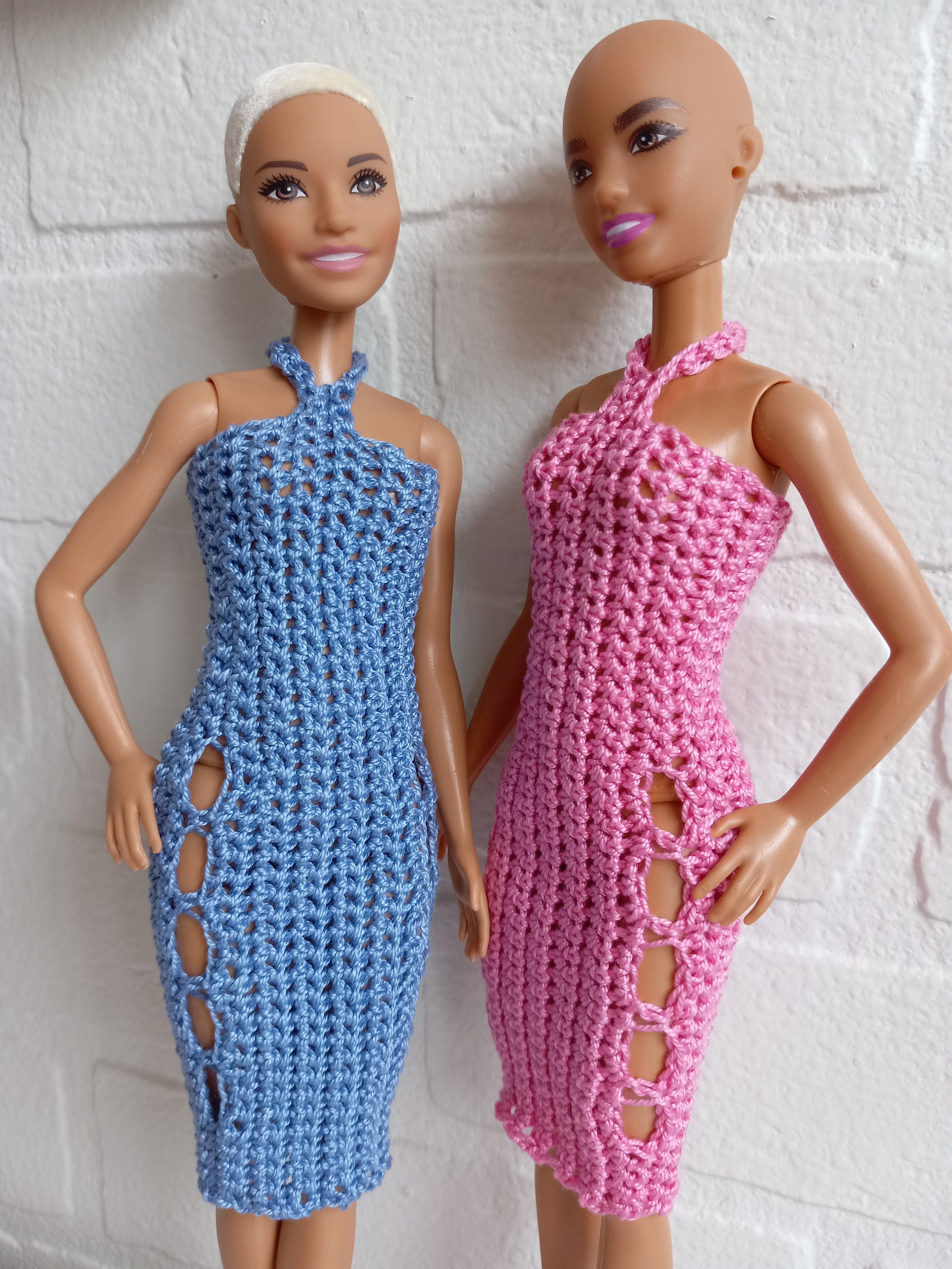 A Crochet Vestidos Para MuÃ±ecas FÃ¡ciles De Hacer Hacer Vestidos