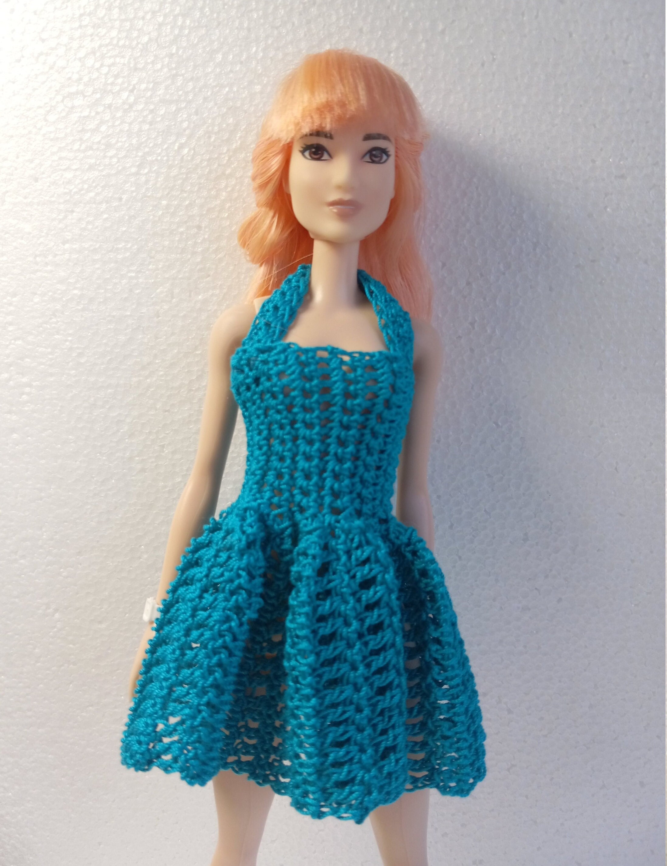 Barbie Pattern Vetement Patron Yarn Cotton Crochet - Etsy