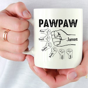 Grandpa Mug, Custom Mug, Grandpa Gifts, Gifts For Grandpa, Coffee Mug, Pawpaw Mug, Birthday Gifts For Men, Grandpa Birthday Gifts