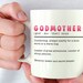 Fairy Godmother Mug Gift Set – Unique Handmade Ceramic With Gold Print, 14 Oz, Pink - View #5