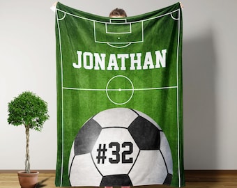 Soccer Blanket, Personalized Blankets And Throws, Soccer Gifts For Boys, Christmas Gifts For Men, Soccer Team Gifts, Gifts For Kids