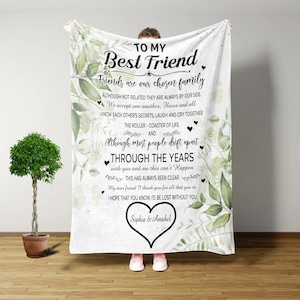 Best Friend Blanket Etsy