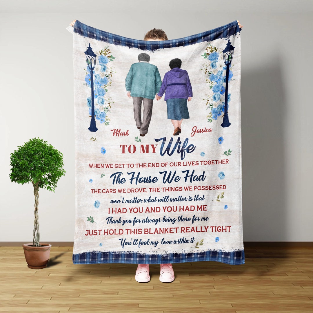 Personalized Blanket We Had Each Other Love Letter Blanket Etsy