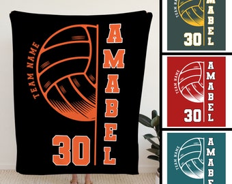 Volleyball Blanket, Custom Blanket, Throw Blanket, Volleyball Gifts, Christmas Gifts, Gifts For Women, Men Gifts, Volleyball Gifts For Team