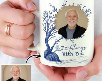 I'm Always With You-mok, rouwcadeaus, sympathiecadeaus voor verlies van vader, opa, herdenkingscadeau, herdenkingscadeau voor verlies, rouwcadeau