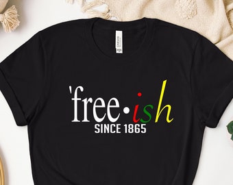 Women's Juneteenth T-Shirt - 1865 Black History Graphic Tee With Vintage Melanin Design - View #3