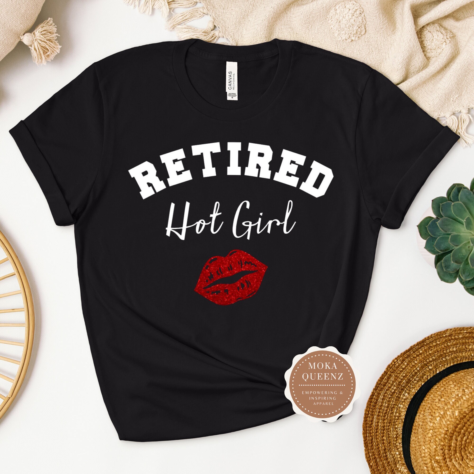Retired Hot Girl T Shirt