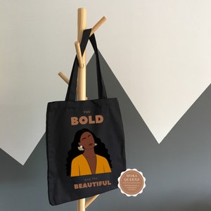 Tote Bag Aesthetic, Cute Canvas Tote Bag, Bold and Beautiful Tote Bags, Book Tote Bags