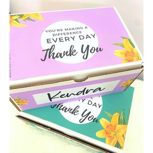 Gift for Teacher Appreciation Week, Back To School Teacher Gift Box, Teacher Christmas Gifts