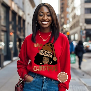 Merry Christmas Sweatshirt, Christmas Family Crewneck, Xmas Gift Idea, Woman Xmas Shirt, Cute Winter Holiday Sweater
