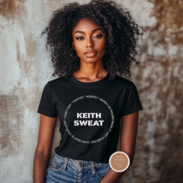 Keith Sweat Graphic Tee: 90s R&B Music Shirt