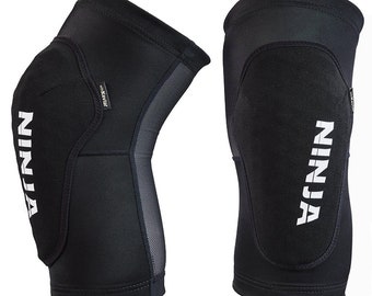 Ninja Mountainbike SPEED Knieschützer Schwarz Radfahren Mountainbike Pads