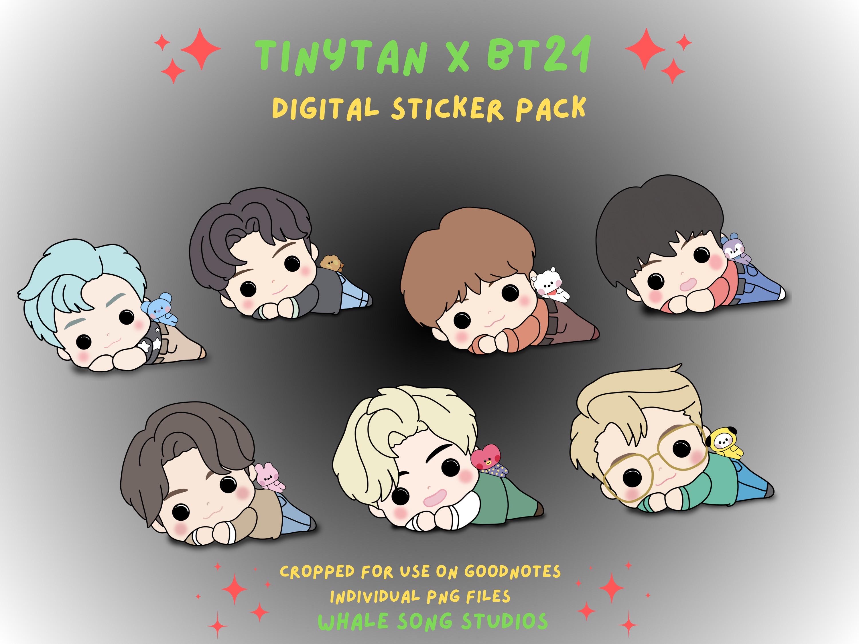 Bts bt21 tinytan - Etsy 日本