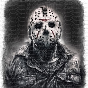 Jason Dark Background PNG/SVG Sublimation