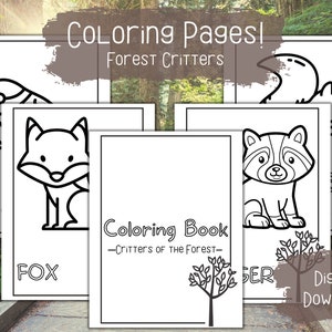 Toddler Printable Coloring Book - 14 Pages