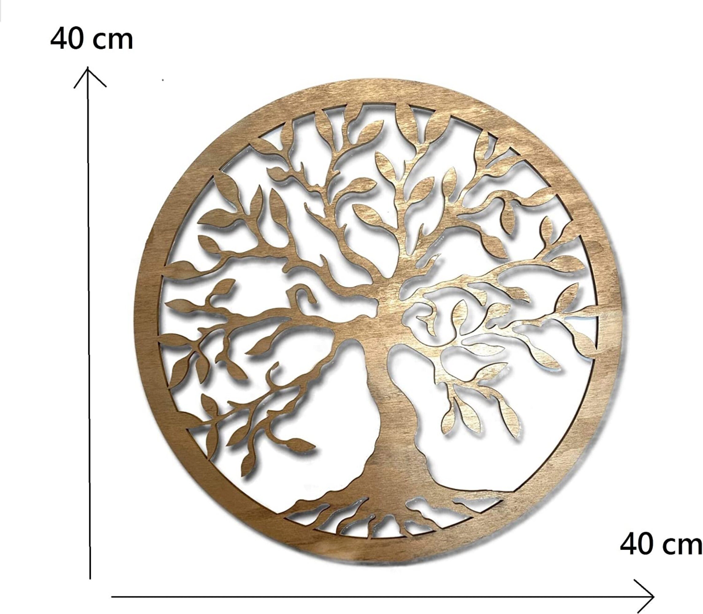 King & Queen Wanddekoration - Laser-cut Design Aus Holz