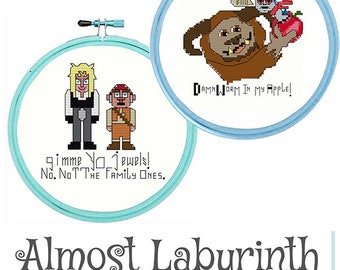 Almost Labyrinth Cross Stitch Pattern
