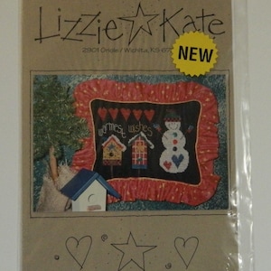 Lizzie Kate Counted Cross Stitch Charts &quot;Warmest Wishes&quot;