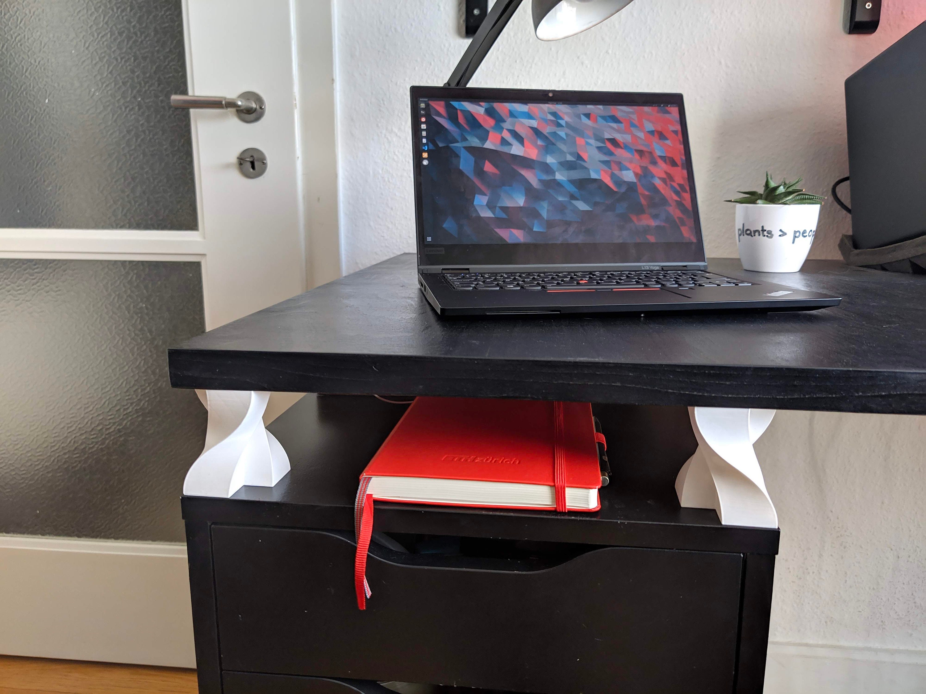 Double Twisted Desk Riser - artof2