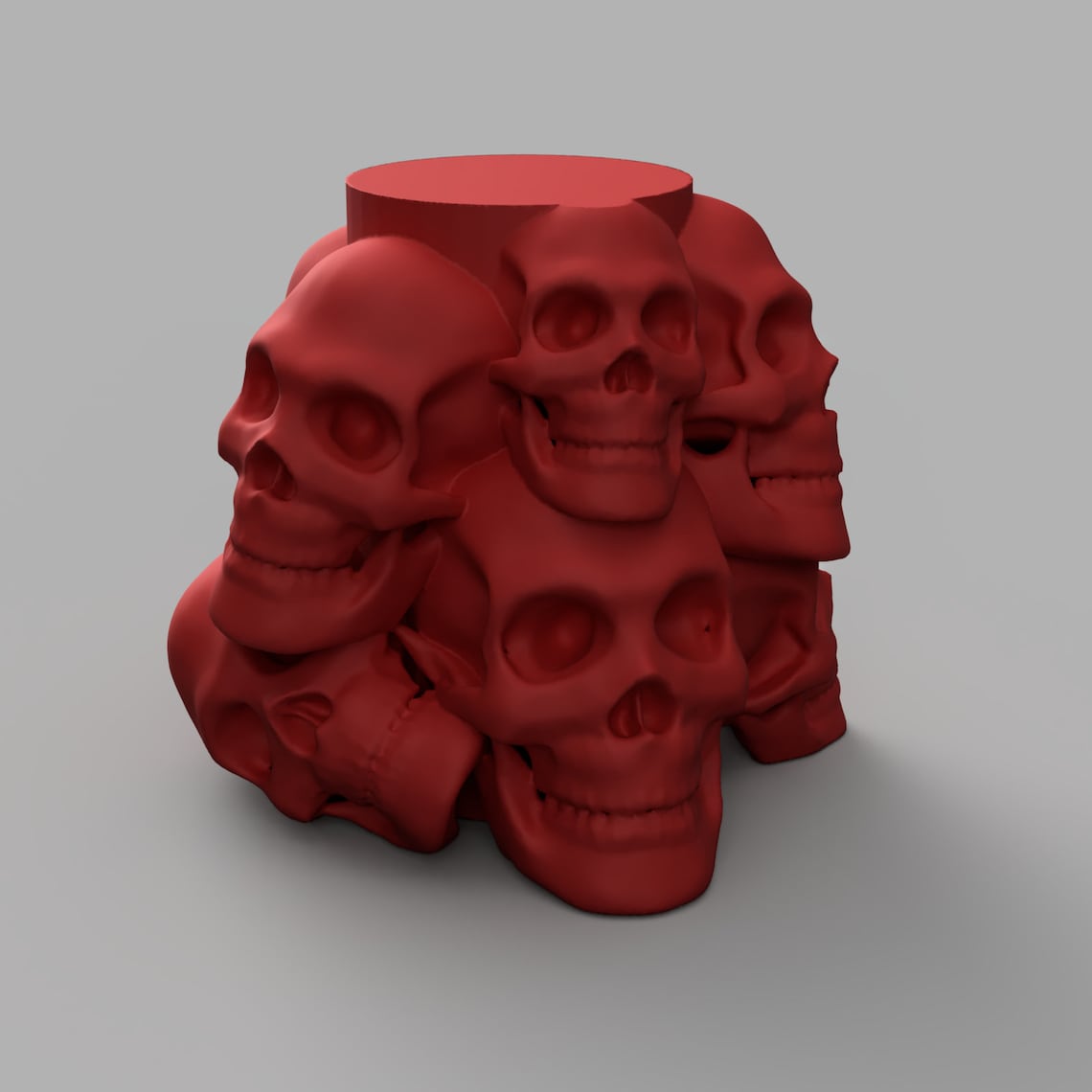 Skull Desk Riser 3D Printed Desk Riser Ikea Desk Riser Etsy