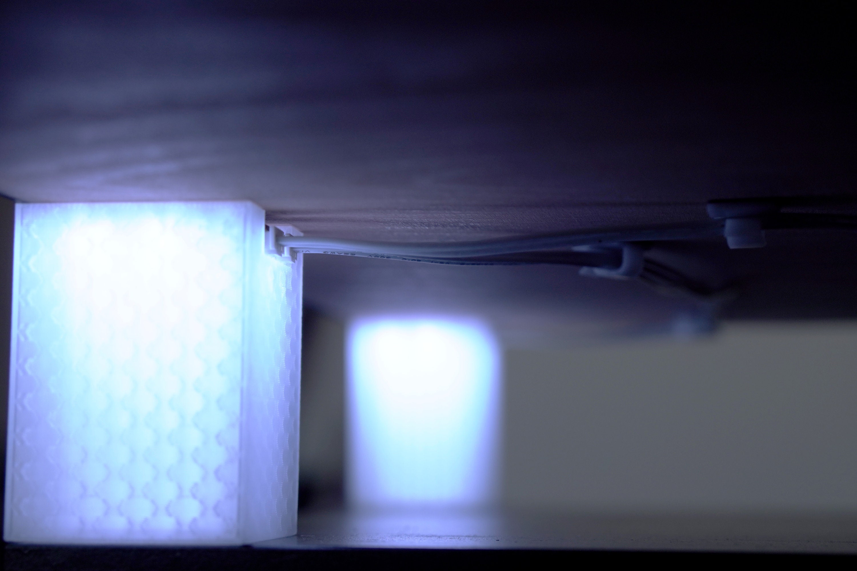 RGB Glowing Desk Riser | RGB Desk Riser | Desk Risers | Ikea Desk Riser ...