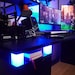 RGB Glowing Desk Riser | RGB Desk Riser | Desk Risers | Ikea Desk Riser ...