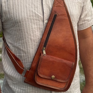 Sling Leather Bag