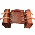 Leather Motorcycle Saddlebags
