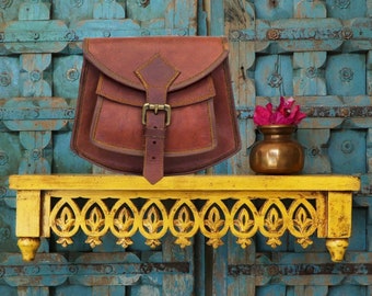 Personalised Handmade Leather Sling bag Cross body Bag For Women Purse Shoulder Bag Saddle Bag Christmas Gift