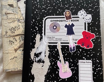 Berkana Brown Grunge Stickers – Chained Dolls