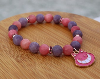 Cheshire Cat Inspired Bracelet (Alice in Wonderland)