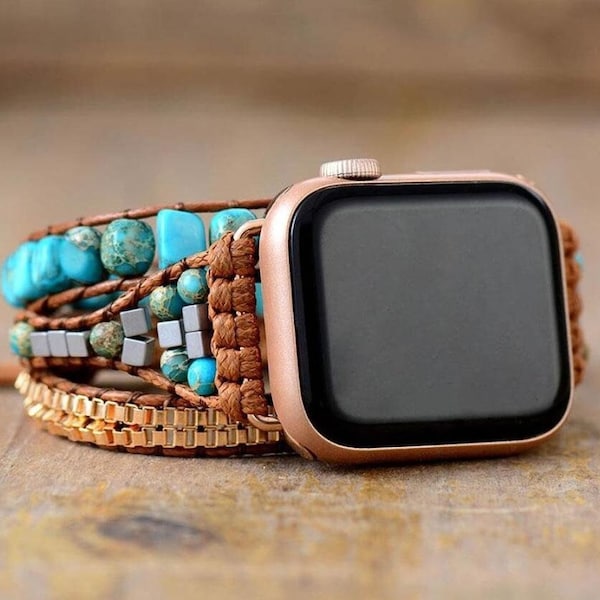 Mens Turquoise Watch Band Etsy